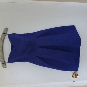 Strapless Blue dress